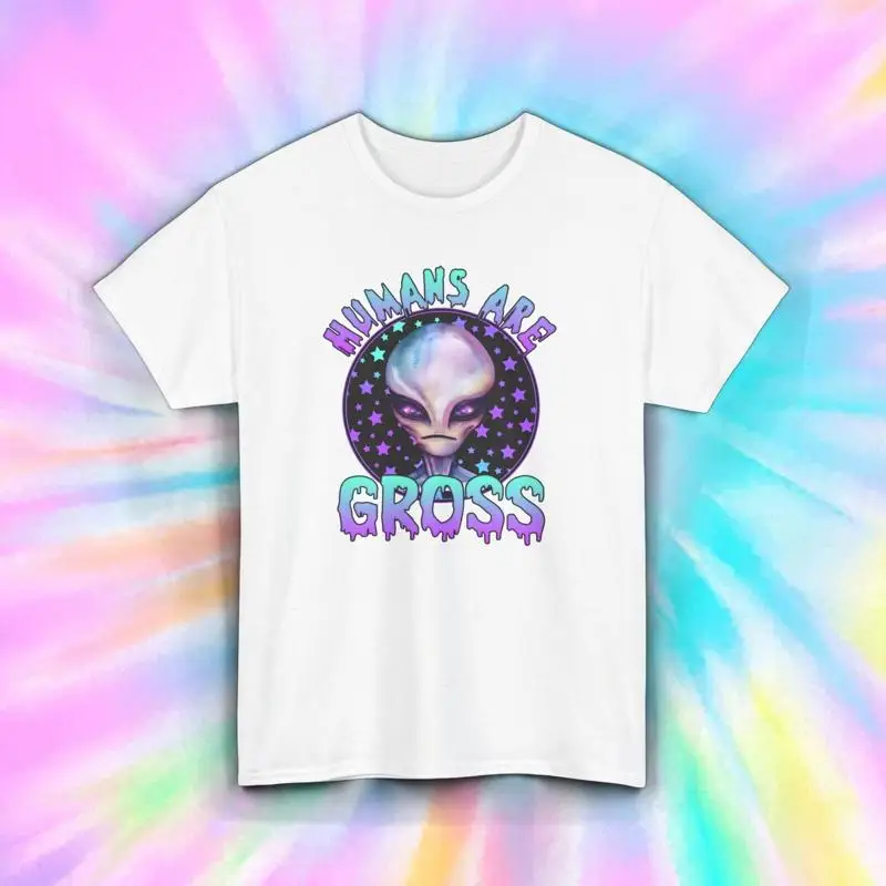 

Футболка Humans Are Gross Alien Funny Space Lover S 5XL
