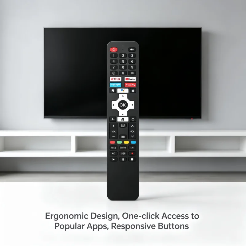 

High Quality Replacement Remote Control Compatible With Vivax Android Smart TV 32LE20K 40LE20K 50UHD10K 65UHD10K QLED-50Q10C