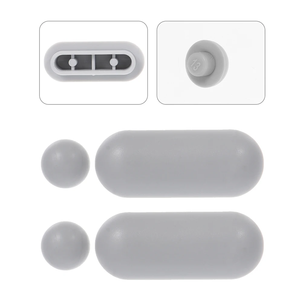 

50 Pcs Toilet Seat Cushion Bumpers Anti Skid Gaskets Buffer Pads Eva Lid Accessories Protect Surface Reduce Noise Premium