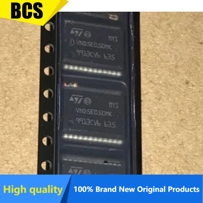 

5/10PCS 100% New original VND5E050MK VND5E050 BCM Automotive Computer Steering Signal SSOP24 Chipset Original stock