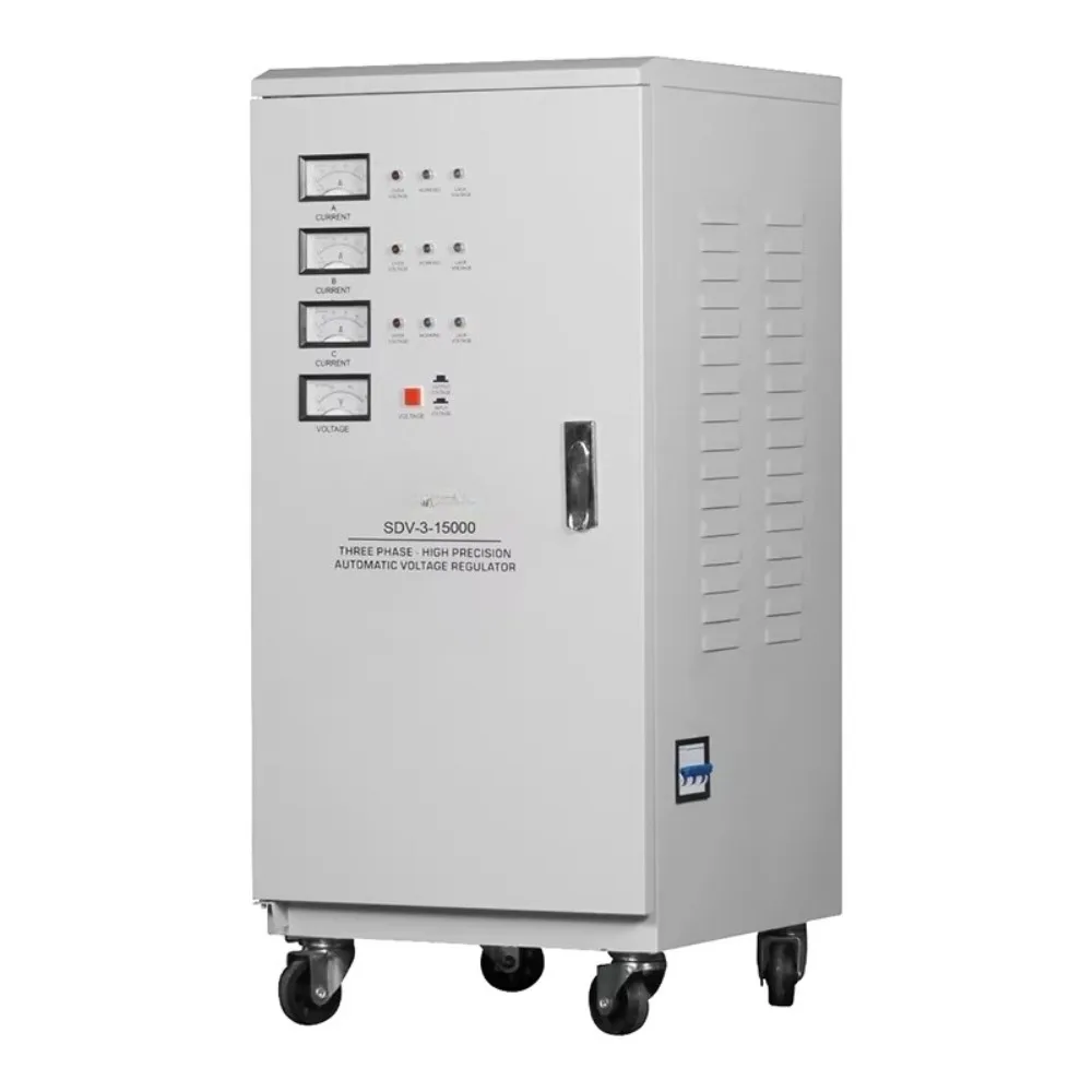 Industrial SVC-30 kVA 3-Phase Servo Voltage Stabilizer – ±1% Accuracy for CNC Machines & Medical Equipment