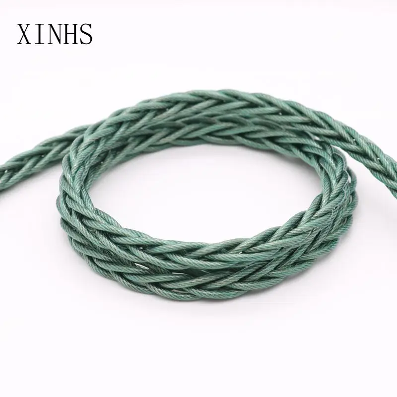 XINHS 8 가닥 7NOCC 팔라듐 도금 3.5, 2.5, 4.4mm, MMCX, 0.78mm, 2 핀, KXXS LZ A7 MK3 용