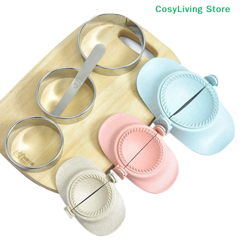 Dumpling Machine Tools Dumpling Mold Clamp Baking Mold Pastry Kitchen Accessories Wheat Straw Dumpling Dumpling Mold