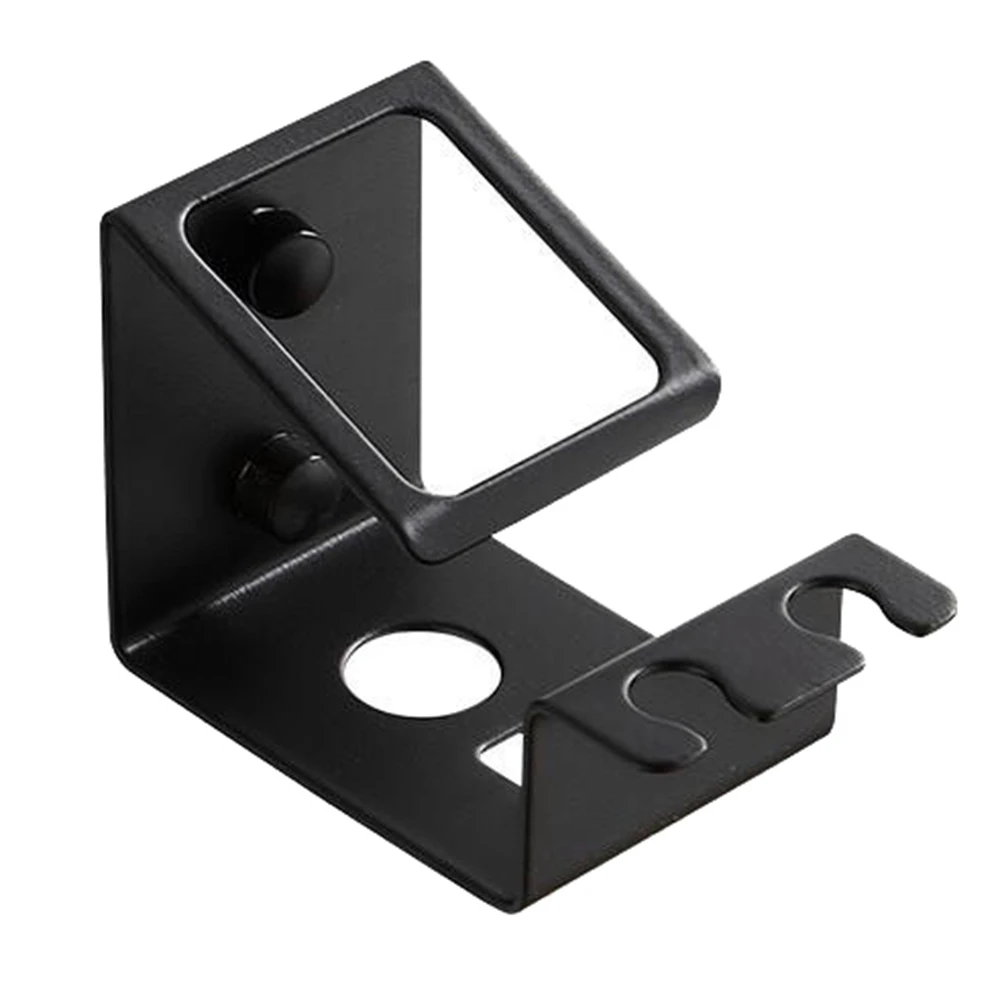 

Toothbrush Holder Rack 304 Stainless Steel Bathroom Storage ganizer Metal Shelf Black Self Punch Free Design Toothpaste St