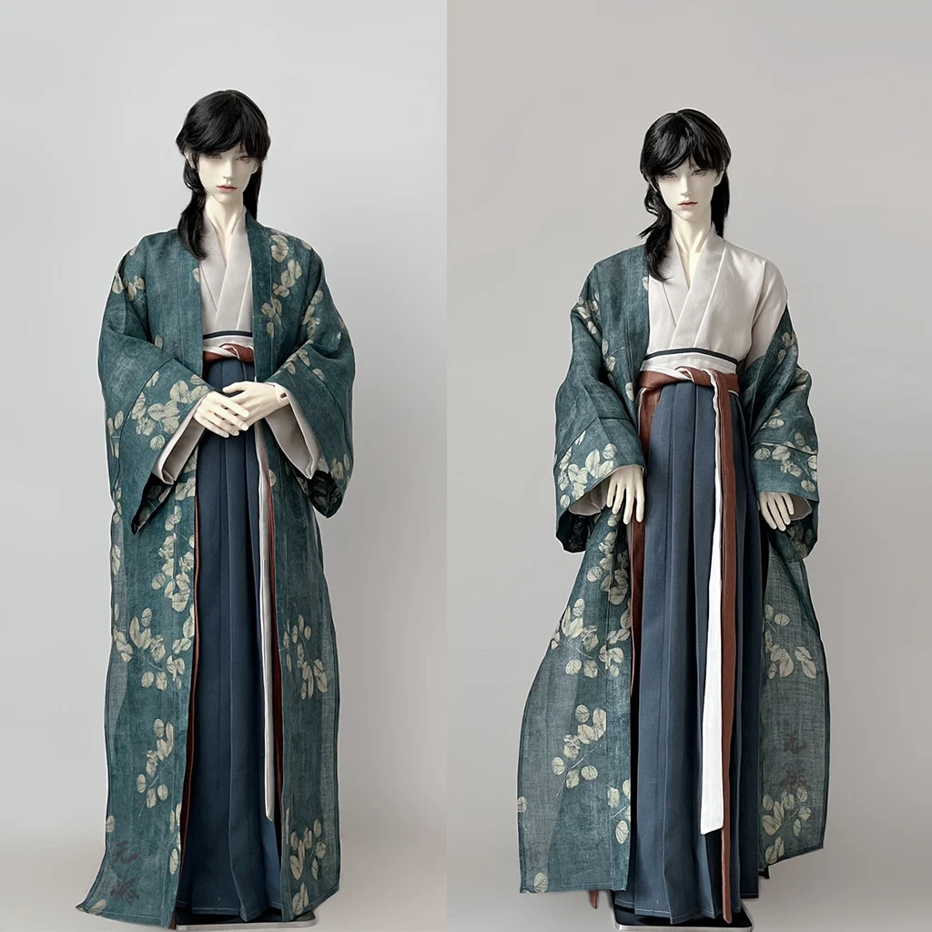 

1/3 Ancient Costume BJD Clothes Chinese Hanfu Robe Samurai Outfit For BJD/SD SD13 POPO68 SSDF ID75 Uncle Doll Accessories C2079