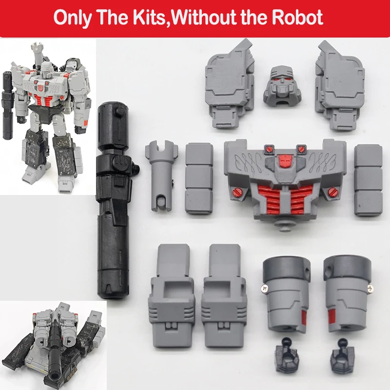 

Upgrade Parts Kit for War for Cybertron M egatron & IDW M egatron – Includes Helmet, Armor & Weapon Accessories