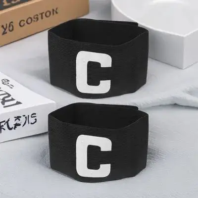 

Adjustable Football Armband Captain Band Mark for Soccer Team Sport Elastic Decoration Leader Wristband Bulk Unisex Adult Youth