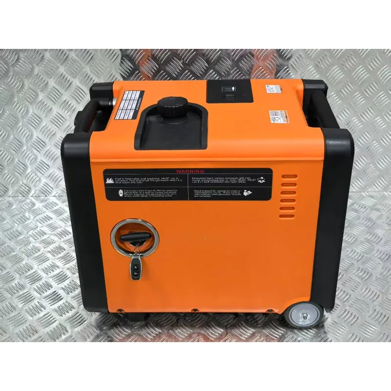 NEW Style Quiet Portable 6.5kw 8kw Electric/Remote Start 50Hz  Inverter Generator Home Use