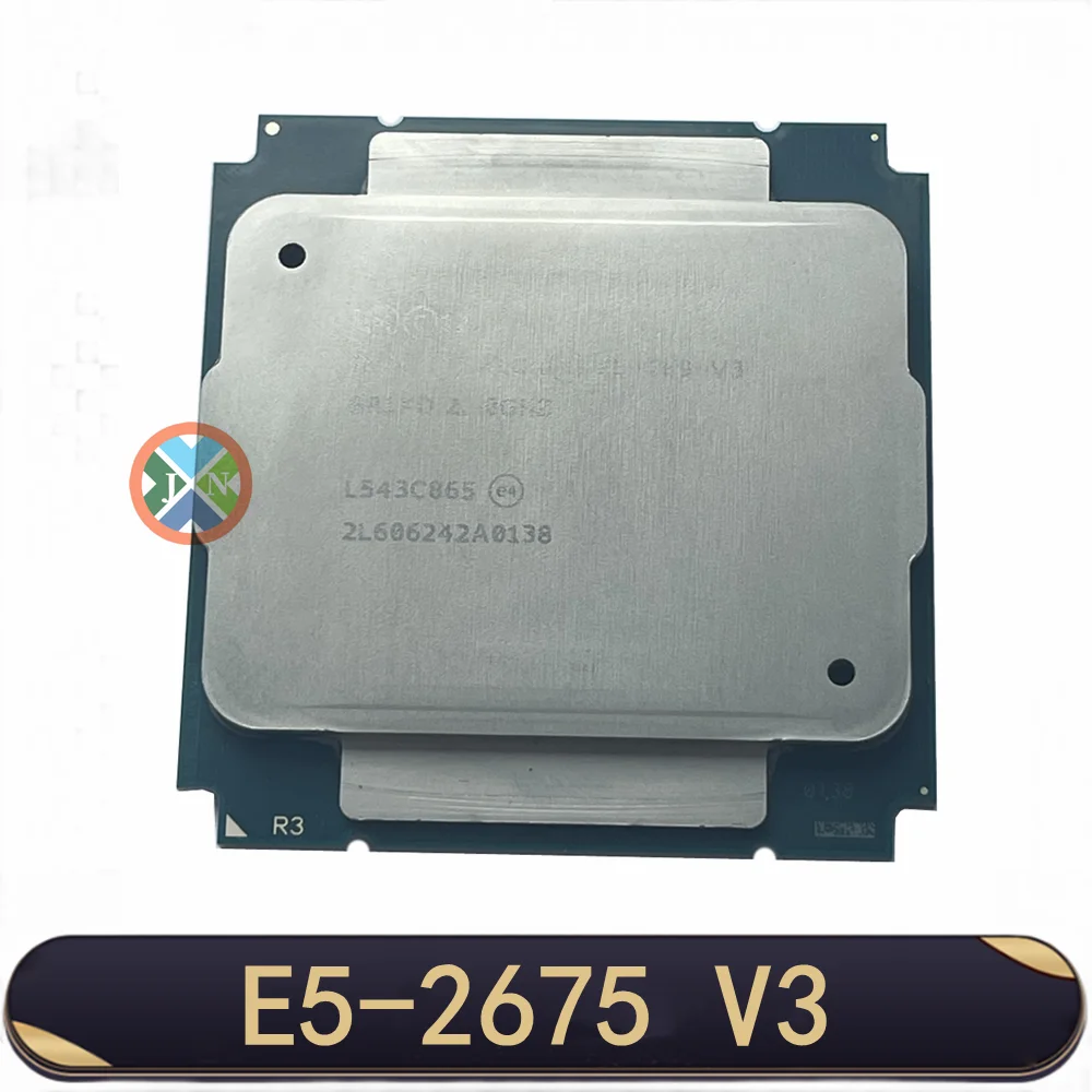 Xeon E5-2675V3 SR1XM 1.80GHz 16-Cores 40M LGA2011-3 E5-2675 V3 processor E5 2675V3  E5 2675 V3