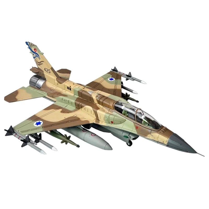 1:72 Israeli F-16I Storm Simulation Alloy fighter aircraft model finished F16