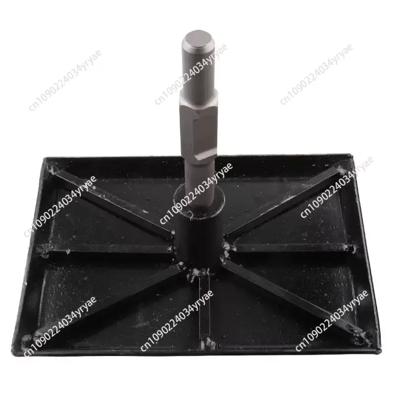 Electric Pickaxe Soil Plate Leveler Foundation Compactor Ground Impact Hammer Ground Smashing Plate Vibrating Plate Soil Wall