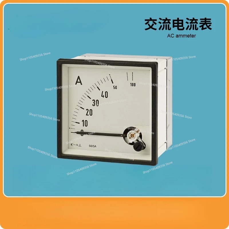 For Pointer AC Ammeter GSY-20A 50A 60A Installation Current Marine Equipment Meter