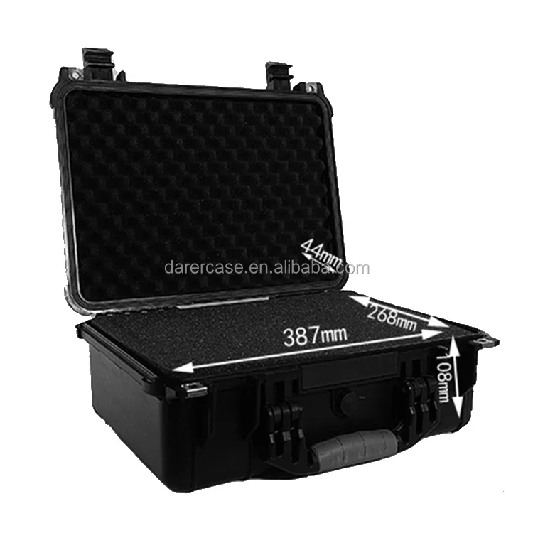 PP with fiber glass hard plastic rugged box for power tools