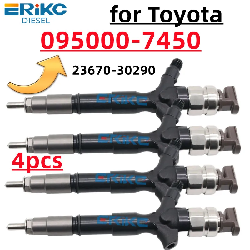 095000 -7450 23670-30290 Iniettore di carburante Common Rail 095000 -7450 per Toyota DENSO 095000 -7451