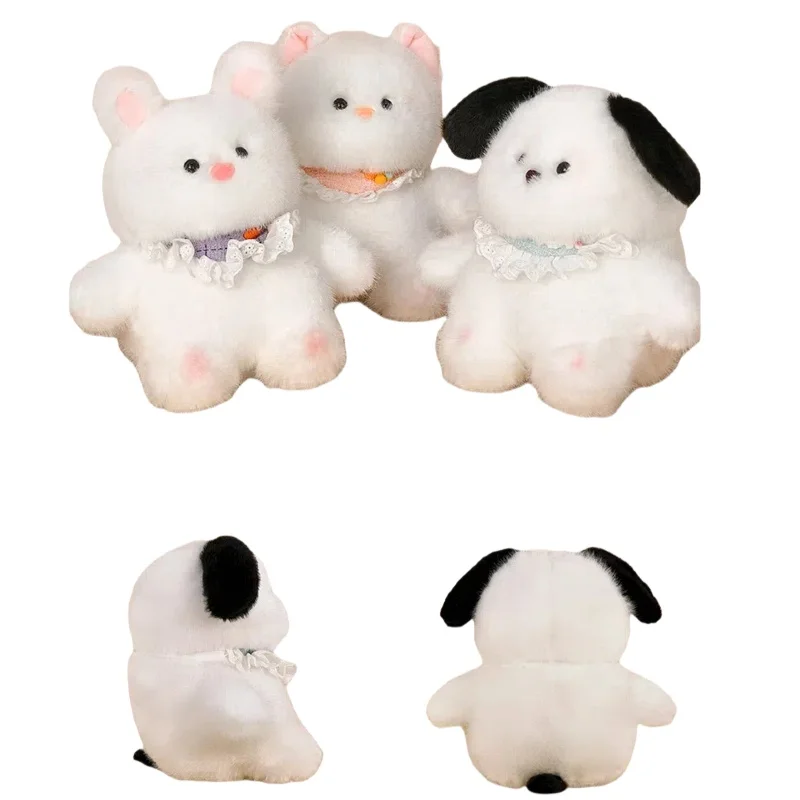 

20cm Kawaii Puppy,Bunny,Cat Plush Doll Cute Little Pet Plush Toy Sleep Mate Kid Children's Companion Doll Abebe Doll Kid Gift