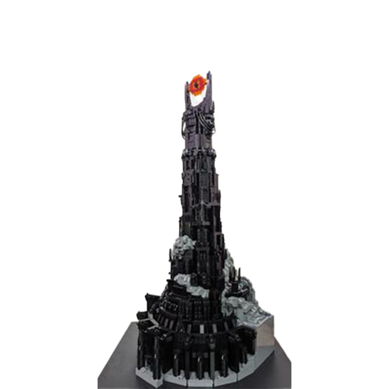 Films populaires Architecture Série Noir MOC-126262 Bâtiment nuits DIY Modèle Collection Experts Éducation Brique Jouet Cadeau 5996pcs