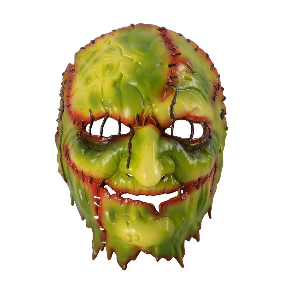 Uomini adulti Donna Spaventoso Orribile Maschera da strega Carnevale Festa a tema Costume cosplay Prop Creepy Copertura integrale Abiti di Halloween
