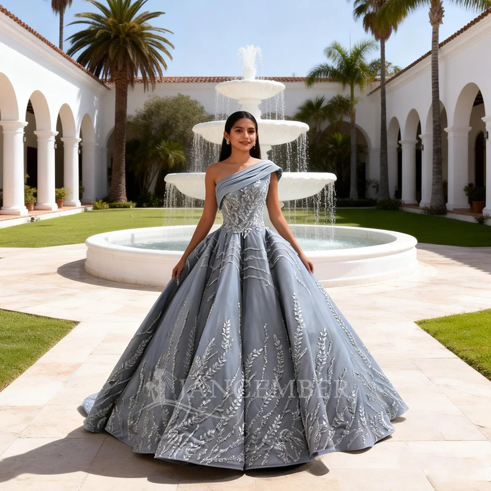 

Classic Simple Long One-piece Dress Gown Ball Gown Boat Neck Sleeveless Customized RSM231074 Lace Up vestidos de novia
