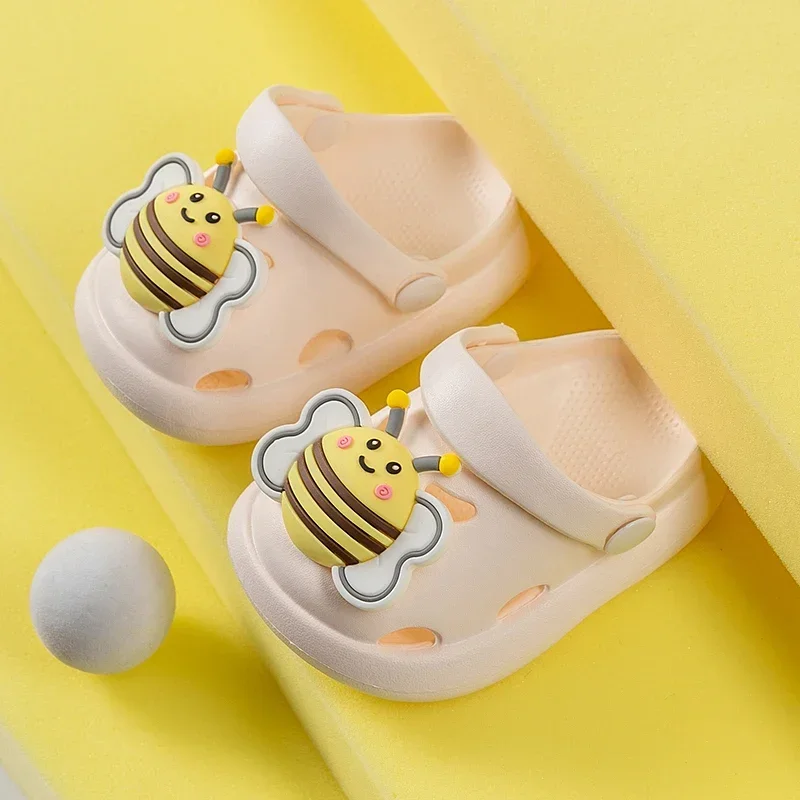 Estate bambini casa scarpe infradito neonate pantofole per bambini cartone animato unicorno bagno antiscivolo suola spessa diapositive 2-8 anni