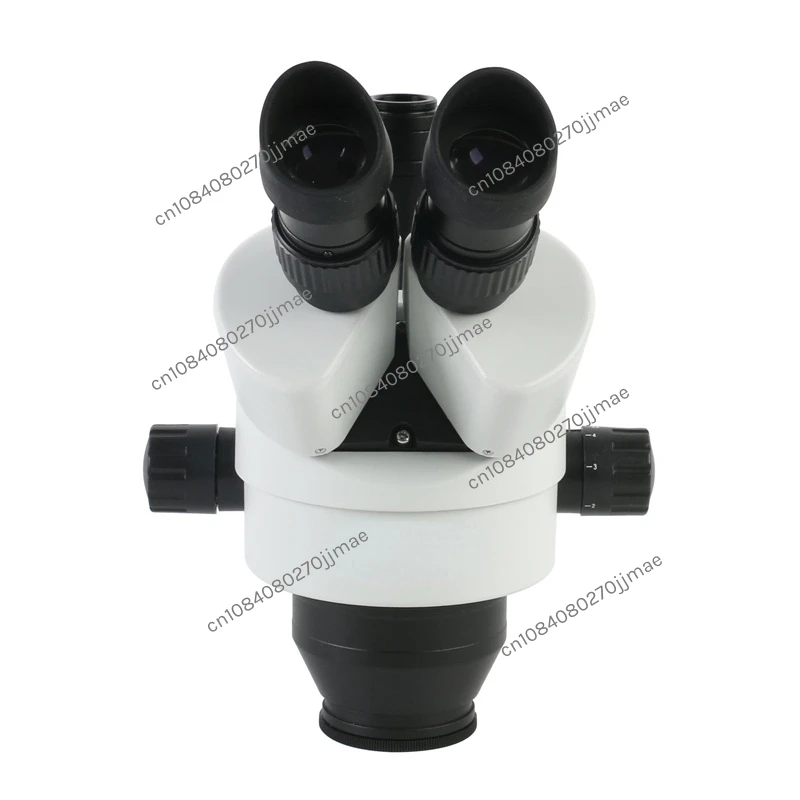 7x-45x Continuous Zoom Trinocular Stereo Microscope up and down Lamp Bracket Mobile Phone Maintenance Inspection Microscope