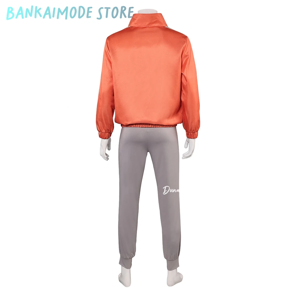 Jiji Cosplay Anime Dandadan Cosplay Fantasia Costume Top Pants Disguise For Boys Men Adult Halloween Carnival Party Suit