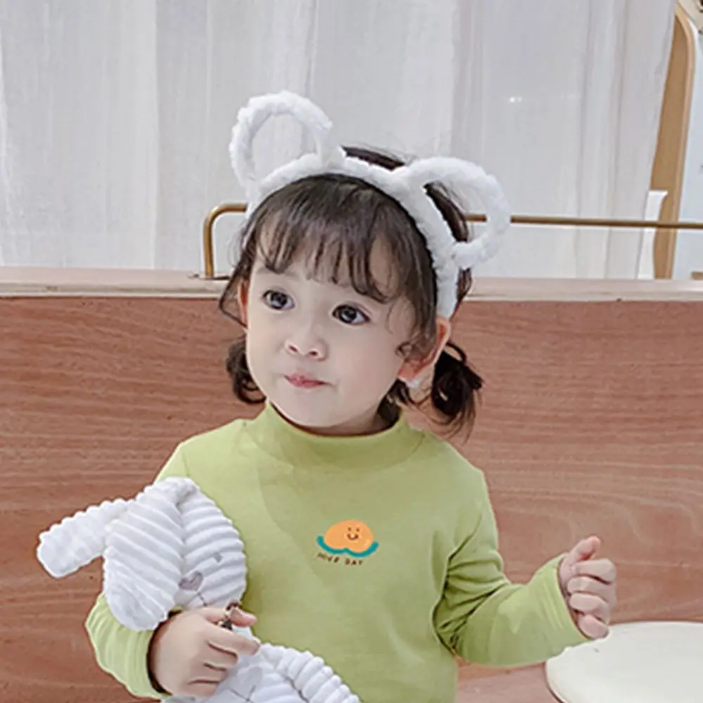 ผู้หญิงปาร์ตี้หมีหูสาวขนกระต่ายหู Headwear HEAD Band ผม Hoop Hairband