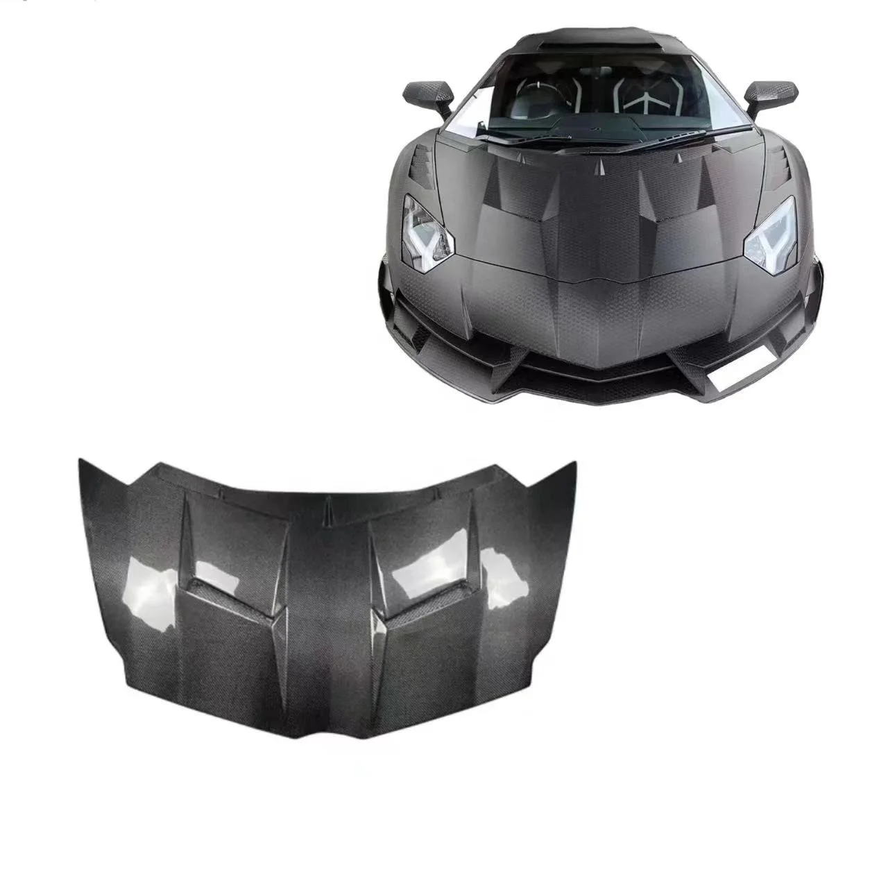 High Quality Carbon Fiber MSY Style Car Engine Bonnet Hood For Lamborghini Aventador Lp700 Lp720