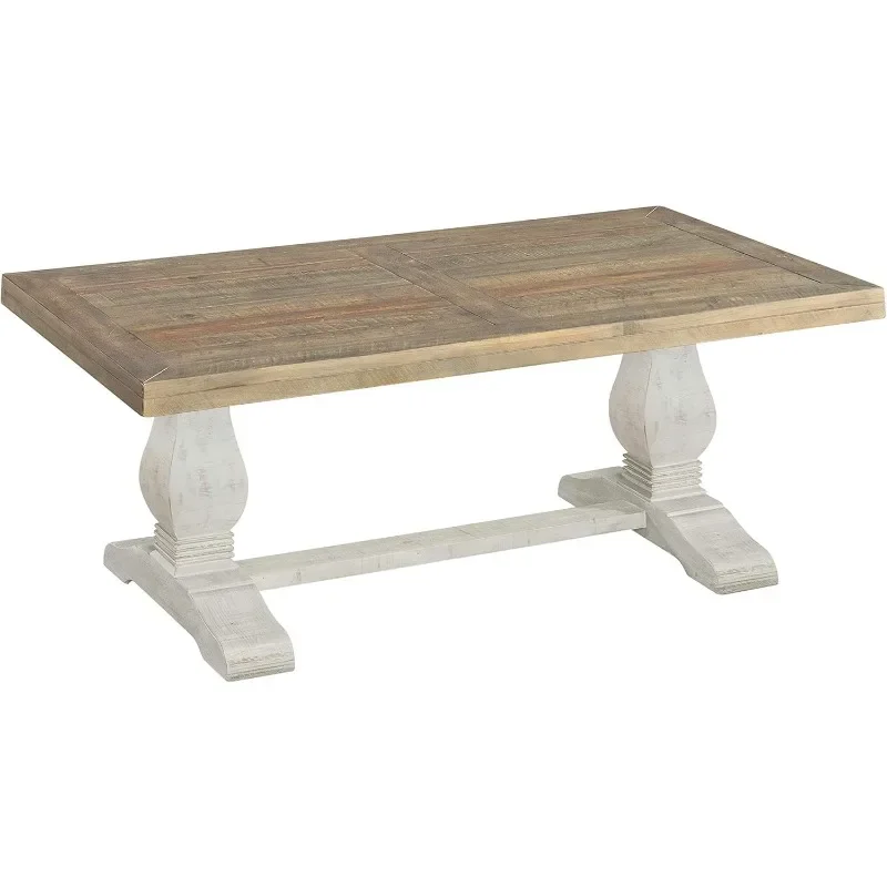 

Martin Svensson Home Napa Coffee Table, White Stain and Reclaimed Natural