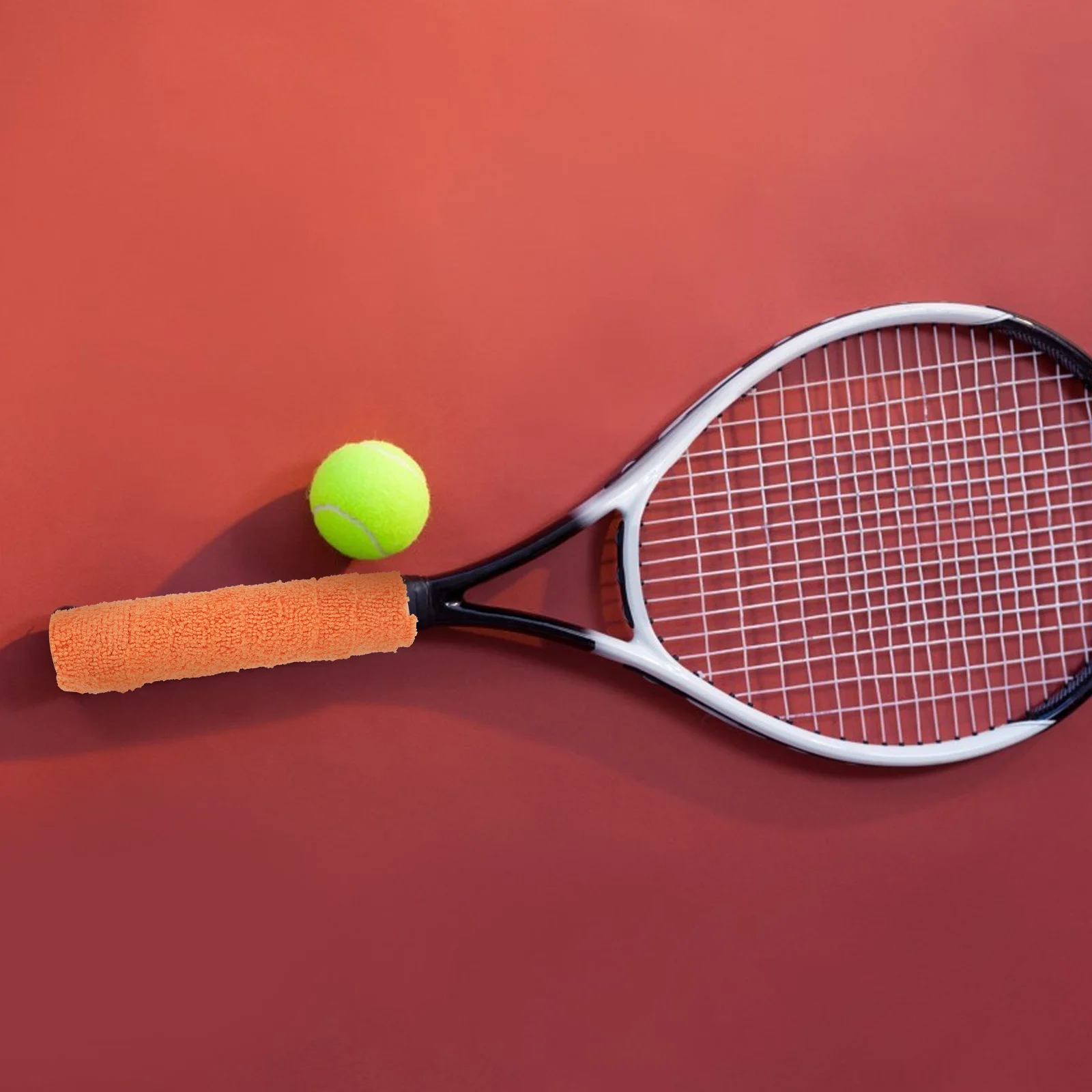 مضرب تنس شريط لحام 1 لفة متعددة الوظائف منشفة من الألياف Overgrip لمضرب كرة الريشة فتل العرق عدم الانزلاق قبضة محسنة #5