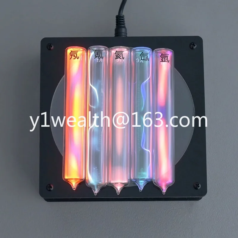 Plasma rare gas exciter, glass-sealed inert gas light-emitting tube, manual scientific research teaching aids