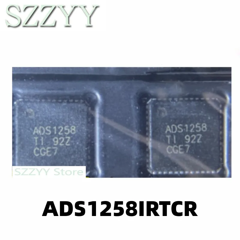 5PCS ADS1258IRTCR ADS1258 QFN48 packaged analog to digital converter chip