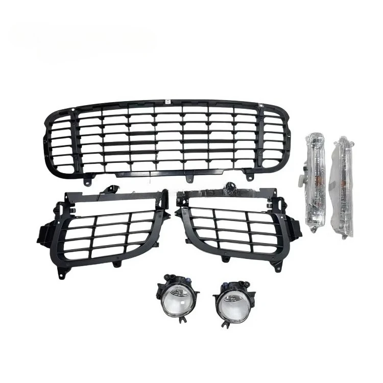 MSR Style Front Bumper Upgraded GTS air Intake Grid Day Running Light for Porsches Cayenne 957