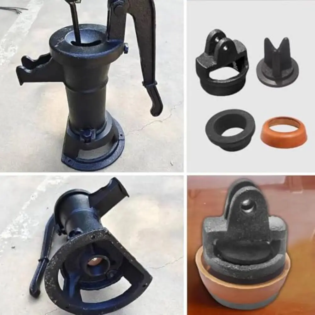 مكبس مضخة حديقة مكبس من الحديد الزهر للمهام اليومية، استخدام مريح متوافق مع مضخات المقبض سهلة التركيب #3