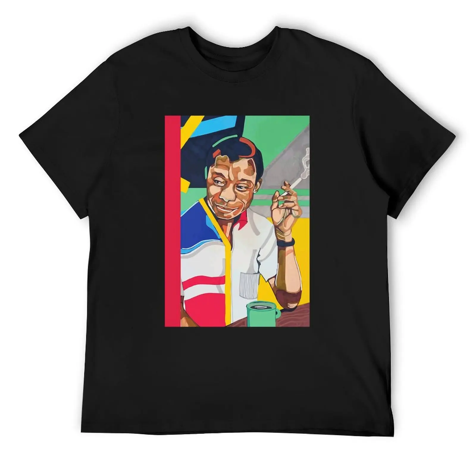 

Vintage Style Art James Baldwin People Classic Music T-Shirt anime t shirts graphic tee shirt blue archive mens funny t shirts
