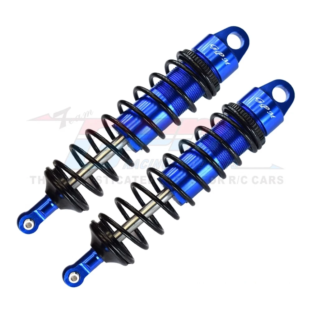 GPM Metal Aluminum Alloy 128mm Front Shock Absorber 9660 for Traxxas 1/8 Sledge 4WD Monster Truck 95076-4 RC Cars Upgrade Parts