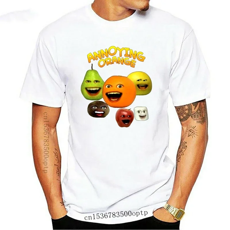 New Hsuail Men\'s The Annoying Orange  T-Shirt