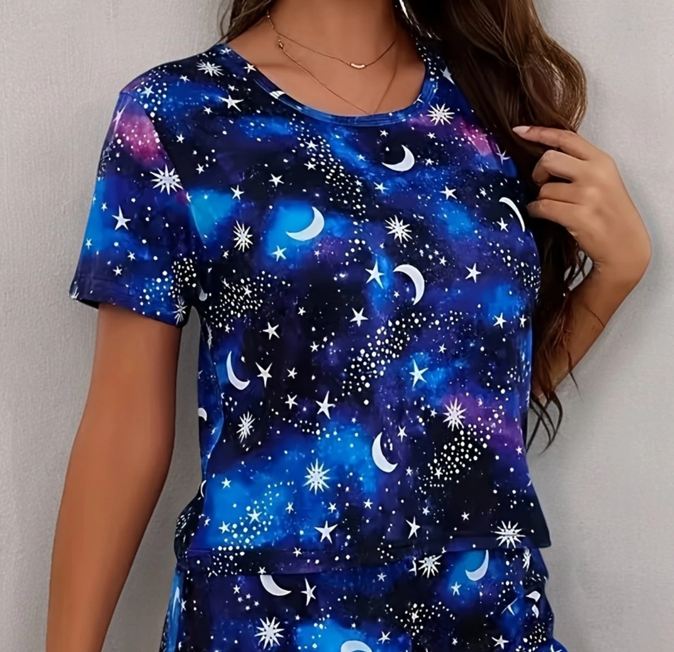 Camiseta 2026 Fashion New Brilliance Universe New River, Holgada y de Secado Rápido, Impresión 3D, Transpirable, Cuello Redondo, para Padres e Hijos