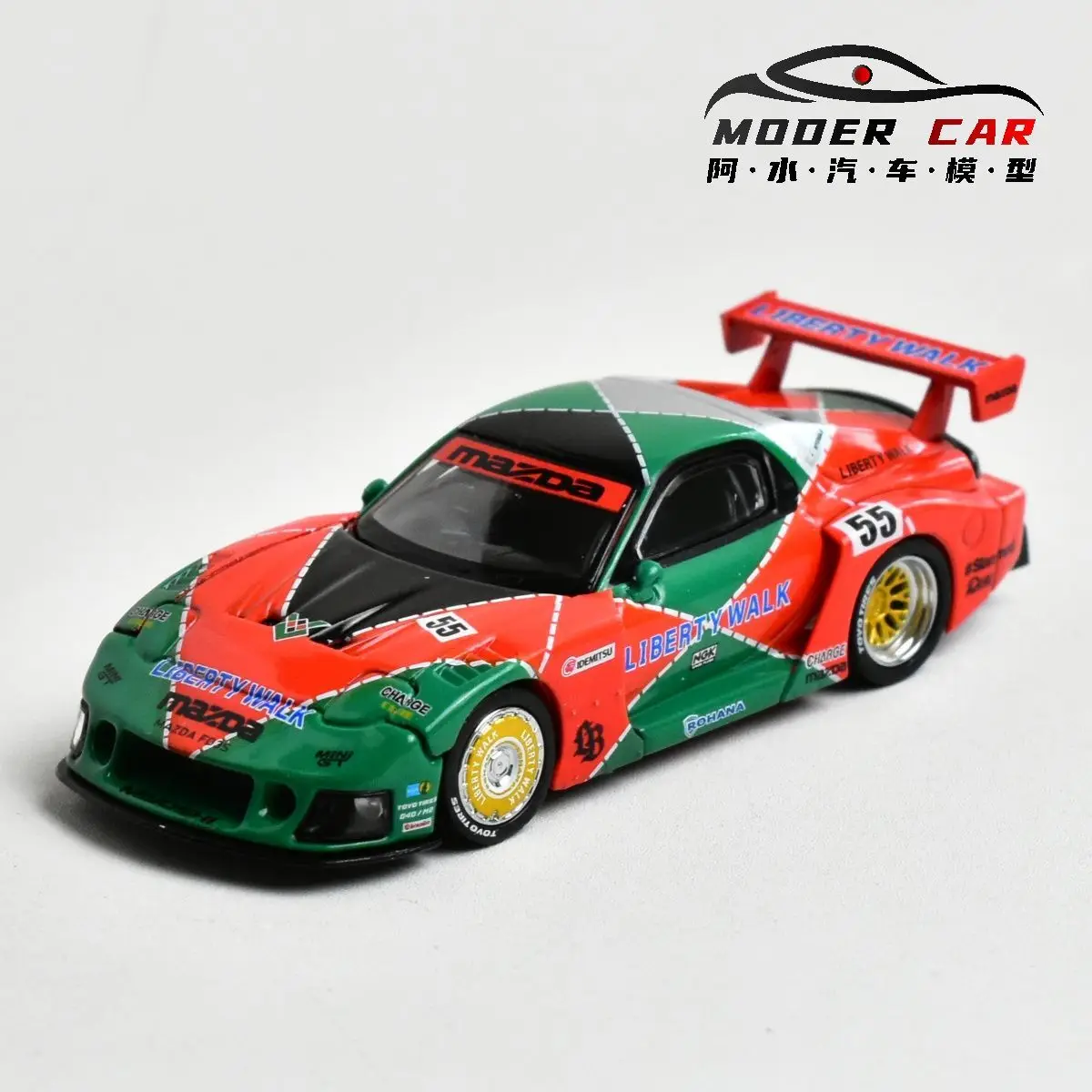 

MINIGT TSM 990 1:64 Mazda RX7 787B 55# Diecast Model Car