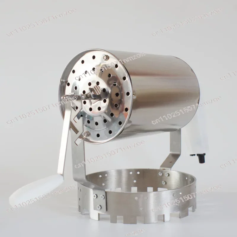 Roasting Machine With Manual/ Electric Rotating Coffee Roaster Coffee Bean Nuts Baking Machine