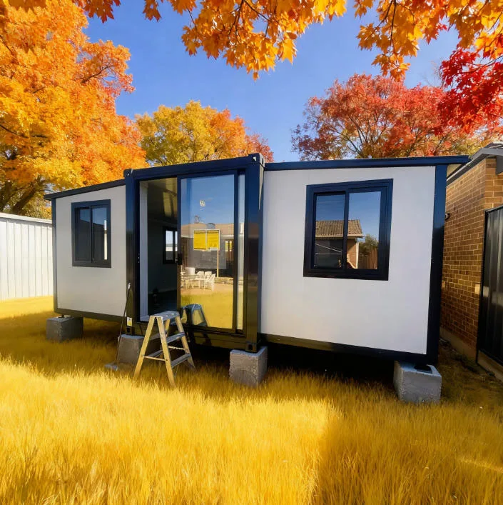 Movable and Foldable Houses, Custom 20ft and 40ft Container Houses, Easy Installation, Expandable Prefabricated Houses