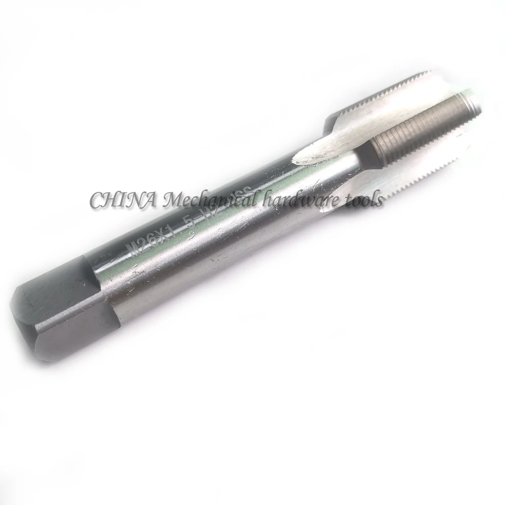 HSS M26 Metal threads plug taps M26X2 M26X1.75 M26X1.5 M26X1.25X0.75 M26X1X0.5 Right hand metric machine Threaded tap faucet