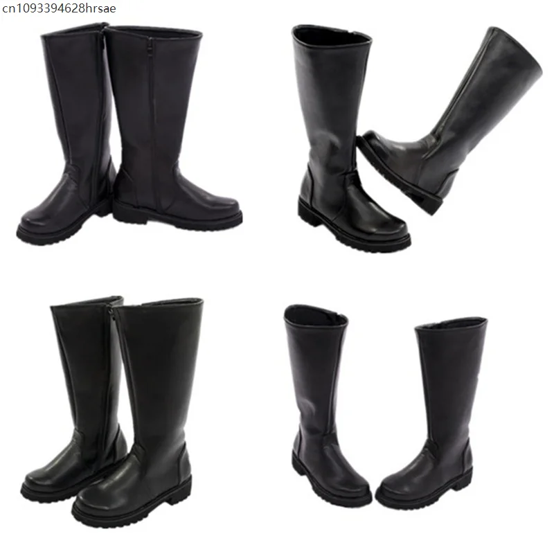 

high honour guard boots black military army boots performance shoes police cosplay accessories knight clothing supplies