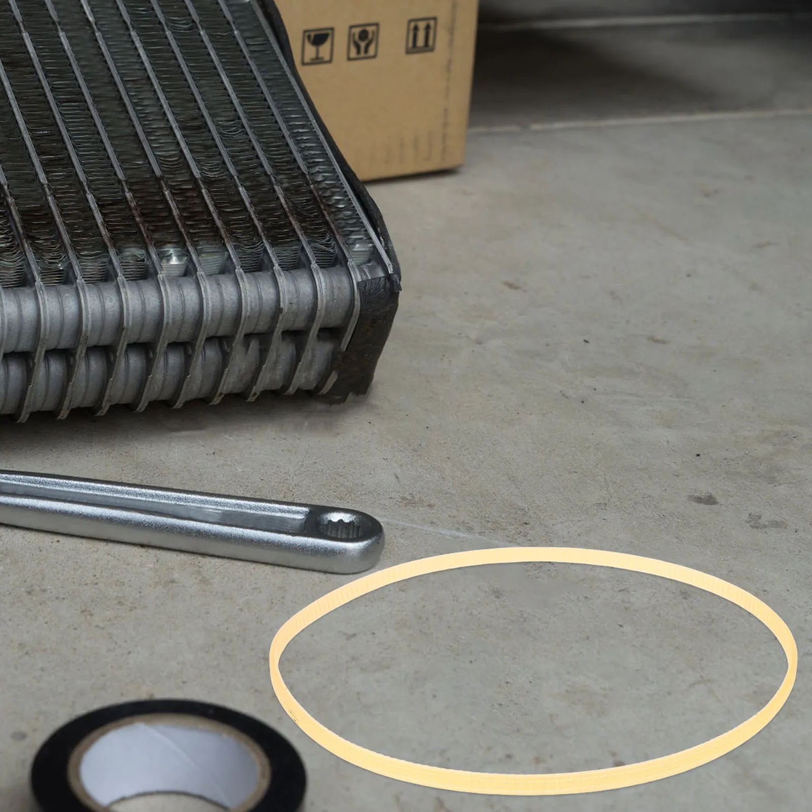 

Sturdy Wheel Balancer Transmission Belt Portable Tire Changer Drive Belt Replacement For Motorcycle Tire Balancer