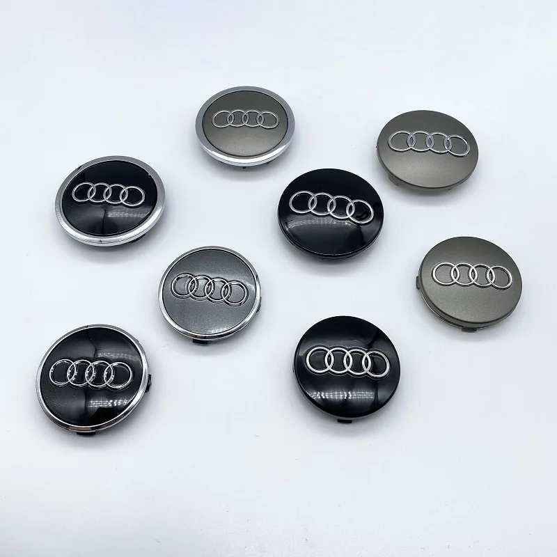 4pcs 60mm 61mm 69mm 135mm 4F0601165N Car Styling Wheel Center Cap Hub Covers Badge For Audi A3 A4 A5 A6 A7 A8 S4 S6 Accessories