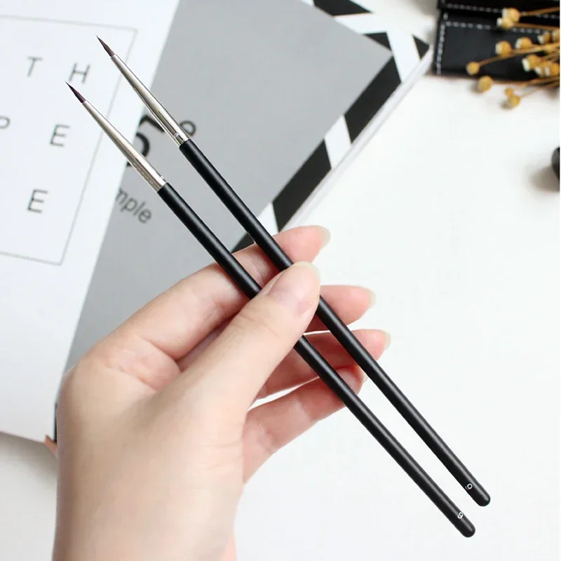 1Pc Make Up Eyeliner Brush Eyelash Brush High Quality Professional Eye Detail Precision Cosmetic Brushes Makeup Brush Tools