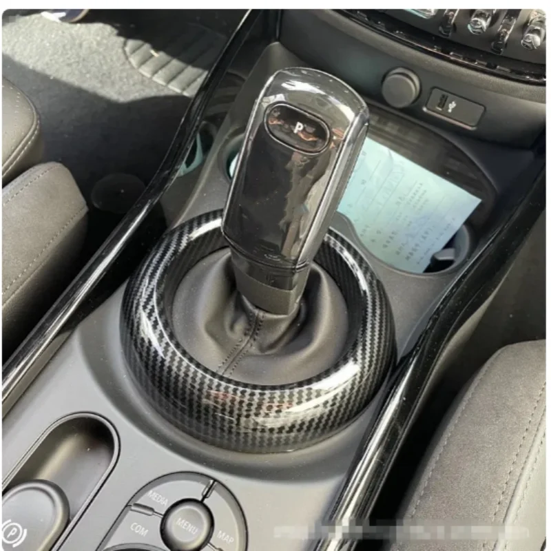 

Car Styling Gear Shift Frame Cover Trim Moldings ABS Stickers For BMW MINI CLUBMAN 2021-2023
