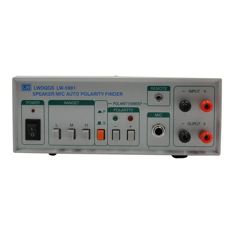 LW-5991 Polaritätstester Lautsprecher Lautsprecher Automatischer Tester Mikrofonpolaritätstester