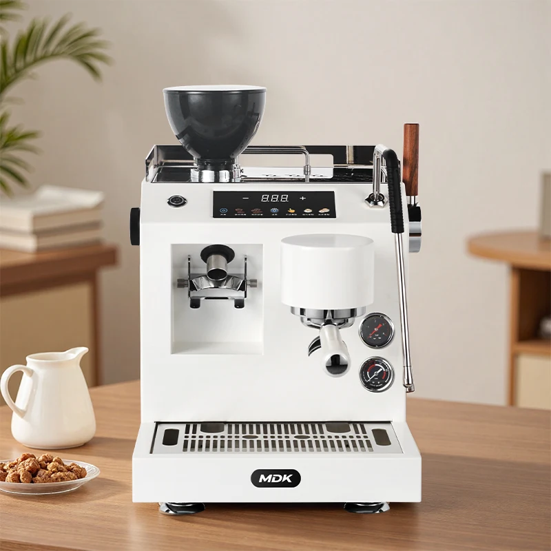 -For  MC-18 Electric Semi-Automatic Espresso Coffee Machine Stainless Steel 12 Bars Pressure 70 Cups Capacity Commercial Use*