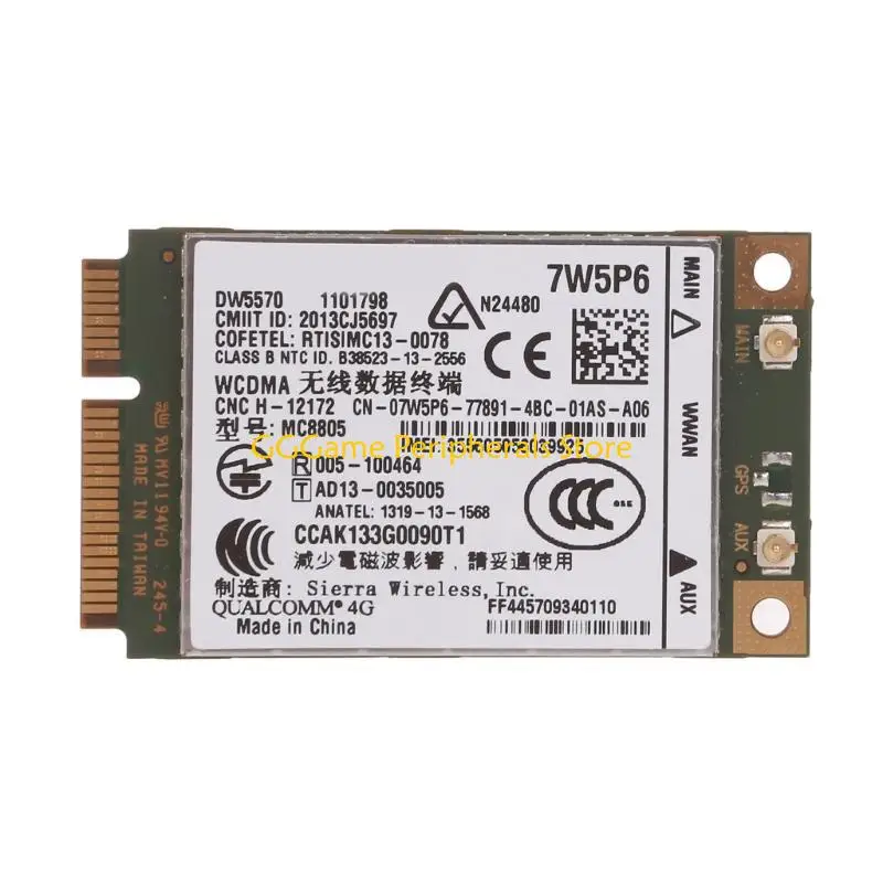 وحدة U55B MC8805 HSPA + WWAN ذات النطاق العريض للهاتف المحمول 4G لخط العرض E5440 E6440 E6540