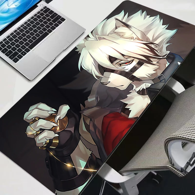 Fashion Gaming Computer Mousepad Zenless Zone Zero Von Lycaon New Playmat Natural Rubber Office Carpet Computer Mice Pad For LOL